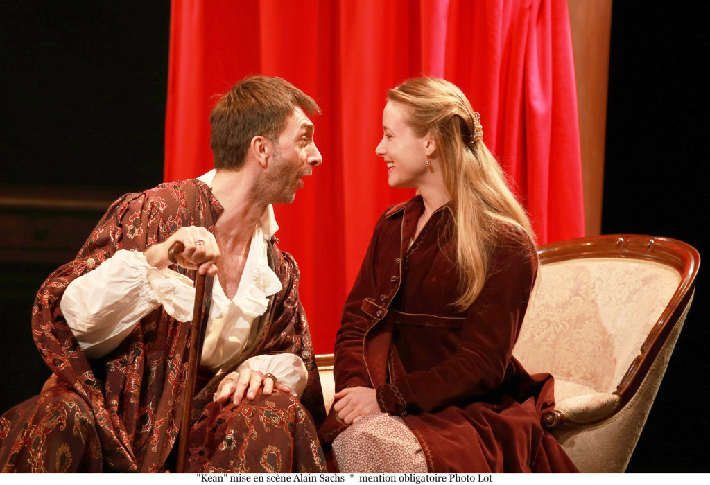 Justine Thibaudat incarne Anna dans Kean d'Alexandre Dumas © Photo Lot